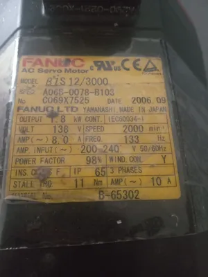 USED FANUC A06B-0078-B103