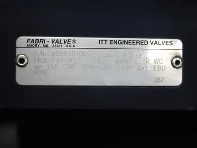 USED ITT FV-1683