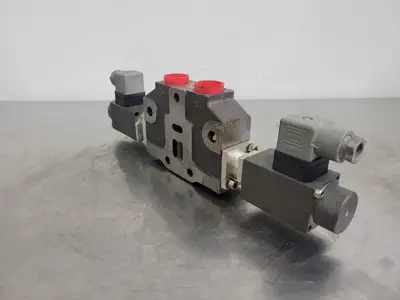 Hydraulic Valve Work Section 123410201 w/ Solenoid