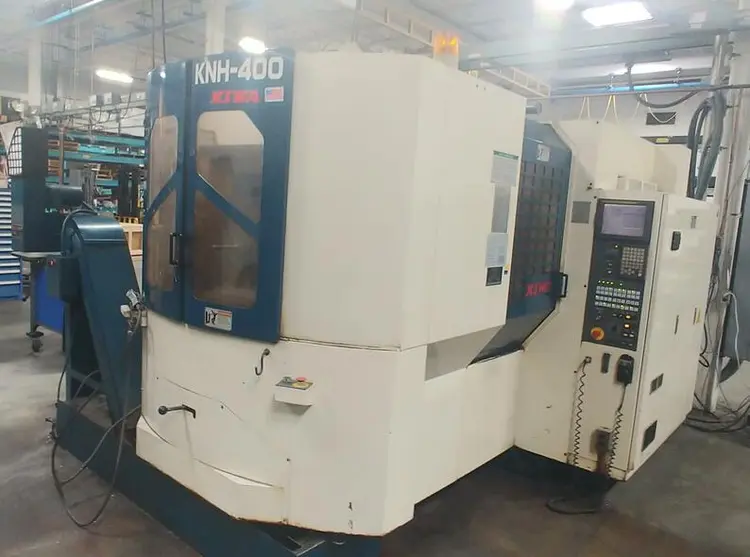 Used 1999 KIWA KNH-400 Horizontal Machining Centers Vermont US | Two Spade Machinery LLC #506710