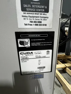 CUDA H20-2840 Ultrasonic Cleaning Systems | Machine Tool Emporium (7)