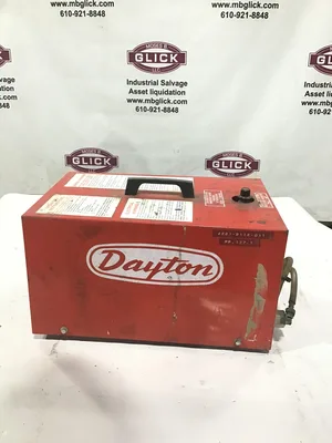 Dayton 4Z426E Industrial Arc Welder 2 GPM 120 GPH 500 PSI 3/4HP 12Amps