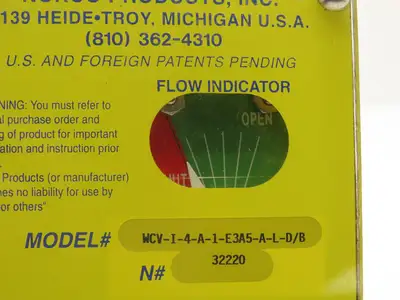 Norco WCV-I-4-A-1-E3A5-A-L-D/B Bronze Water Flow Control Valve 1/2"NPT 4 Way