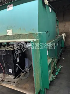 USED JV MANUFACTURING CXR-03 STATIONARY WITH BONDTECH DUMPER