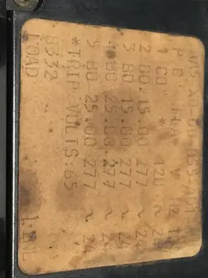 USED CARLING SWITCH AA5-X0-00-055-4D1