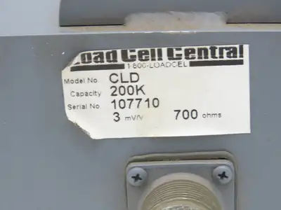 Load Cell Central CLD Weigh Scale Load Cell 200K Capacity 3mV/V 700 Ohms