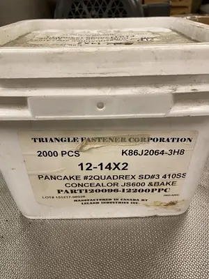 New | in-Stock TRIANGLE FASTENERS TRIANGLE FASTENERS,12-14X2 Misc Fasteners | Surplus Asset Holdings #1195537