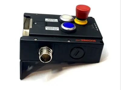 USED EUCHNER SAFETY GATE LOCKING MODULE W/ E-STOP