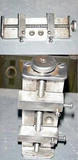 5709 Antique Vise, Custom Made for Engine Turning Guilloche Machines