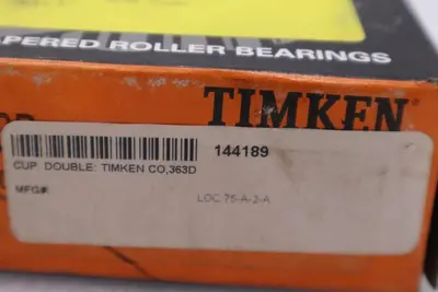 NEW Timken 363D Tapered Roller Bearing Double Cup For Timken 363 D STK 1545CC