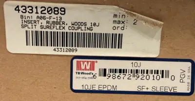 NEW TB WOODS 10JE