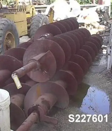 Conveyor, Screw, 24" Diameter, Carbon Steel, Screw Only (2) #S227601