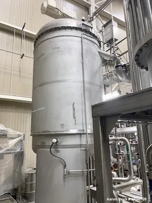 Used 304L Stainless Steel 1st Stage Crystallizer. 3000 Gallons Capacity