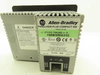 Allen Bradley 2711PC-T6M20D PanelView Plus Compact 600 Display Touch Panel