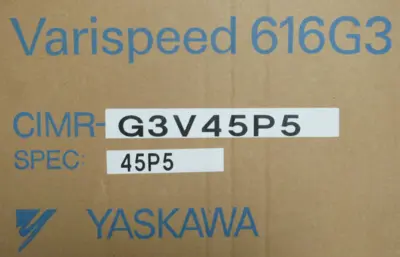 NEW YASKAWA CIMR-G3V45P5 VARISPEED 616G3 DRIVE 7.5HP CIMRG3V45P5