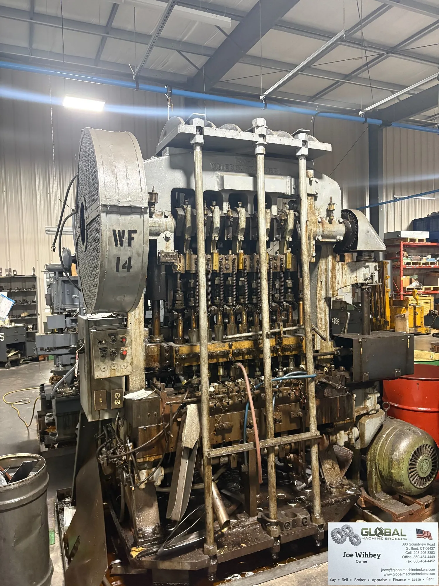 Waterbury Farrel Crank Eyelet 150-A-11 Eyelet Machine