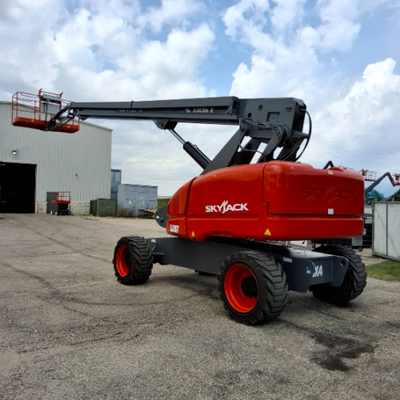 Used 2017 Skyjack SJ86T Telescopic Boom Lifts Wisconsin US | Stack Equipment #1332005