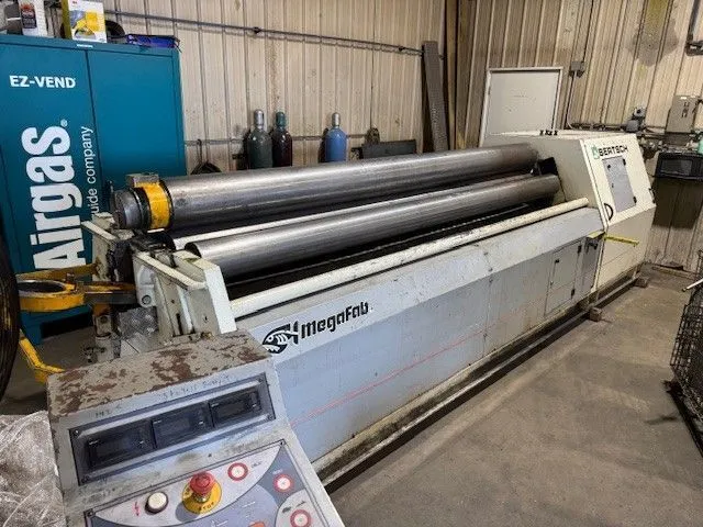 Used 2015 BERTSCH 4R HMS 3100x220 Plate Bending Rolls including Pinch California US | Machinery Resources International #221014