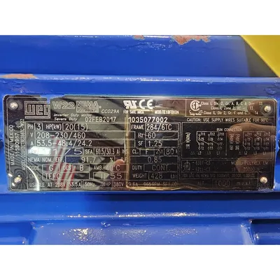 NEW WEG 02012ET3E286TC-W22