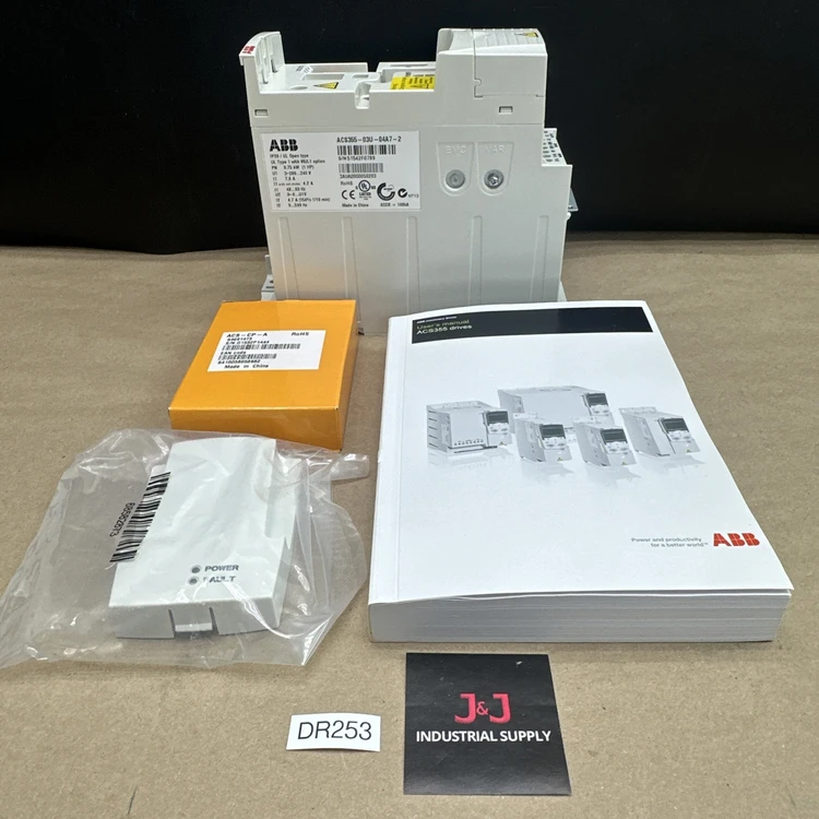 New | in-Stock ABB ACS355-03U-04A7-2 AC Drive Control Module Indiana US | J&J Industrial Supply #755441