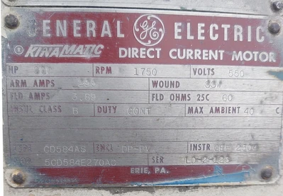 USED GE Does Not Apply