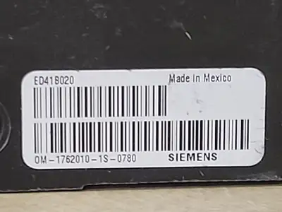 Used SIEMENS ED41B020 Switchgears British Columbia CA | Lenmark #242123