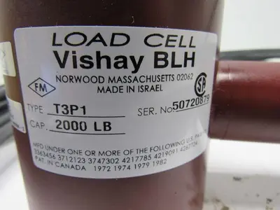 VISHAY PRECISION 464914 T3P1 Load Cell Transducer 2000 Lb. New In Box W/Cert.