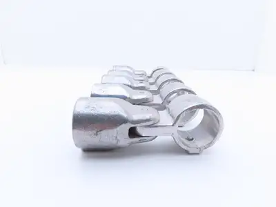 Hollaender 17-7 Speed Rail Aluminum Elbow 1-1/4" Fits 1.66" OD Pipe Lot of 5