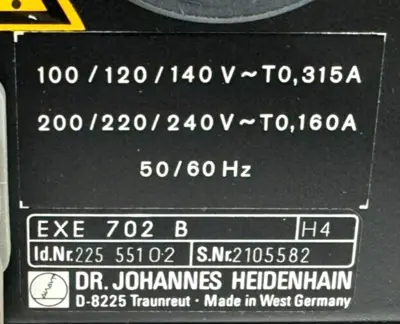 NEW HEIDENHAIN 225-551-02