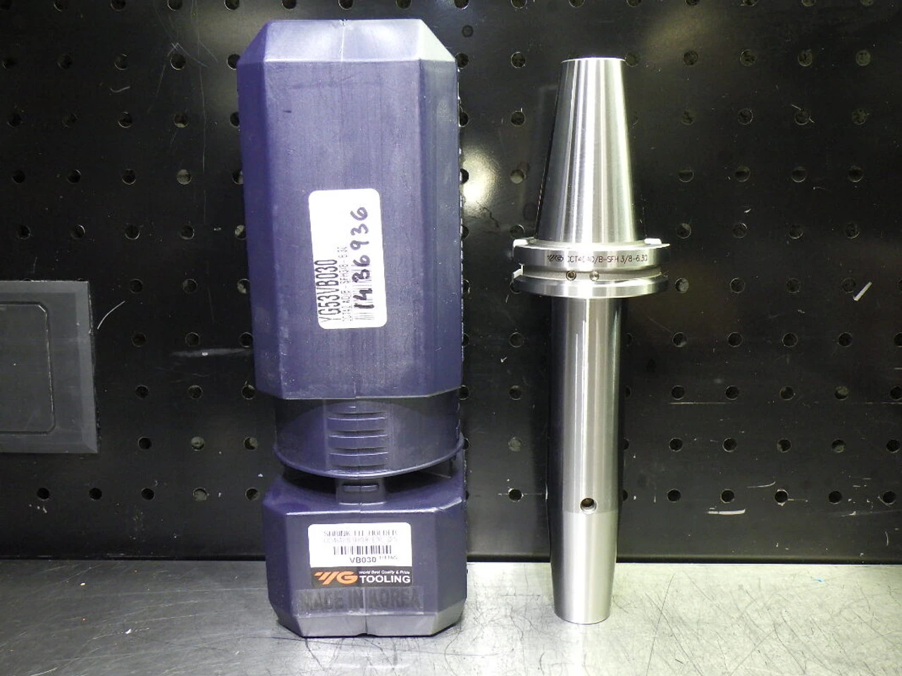 YG1 CAT40 Dual Contact  3/8" Shrink Fit Tool Holder 6.3" Pro VB030 (LOC2783A)