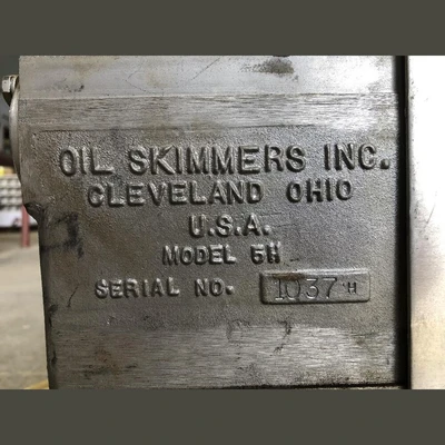 USED OIL SKIMMERS INC. 5H BRILL