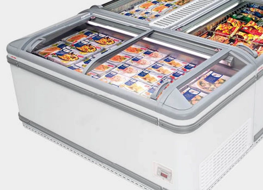 194-0076 AHT Paris 185 Multi Temp Self Contained Cooler-White