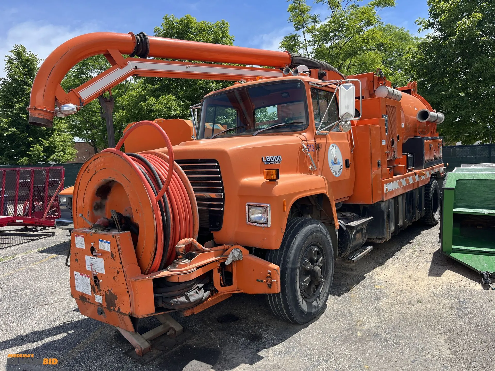 Used 1991 FORD L8000 VAC-CON Combination Sewer Cleaners Michigan US | Miedema Asset Management Group #1340416