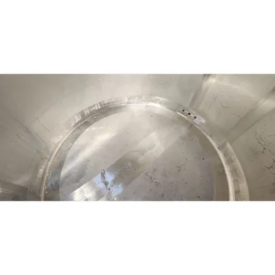 Used 6,500L (1,717 gal) Stainless Insulated Jacketed Liquid Storage Vessel Tank