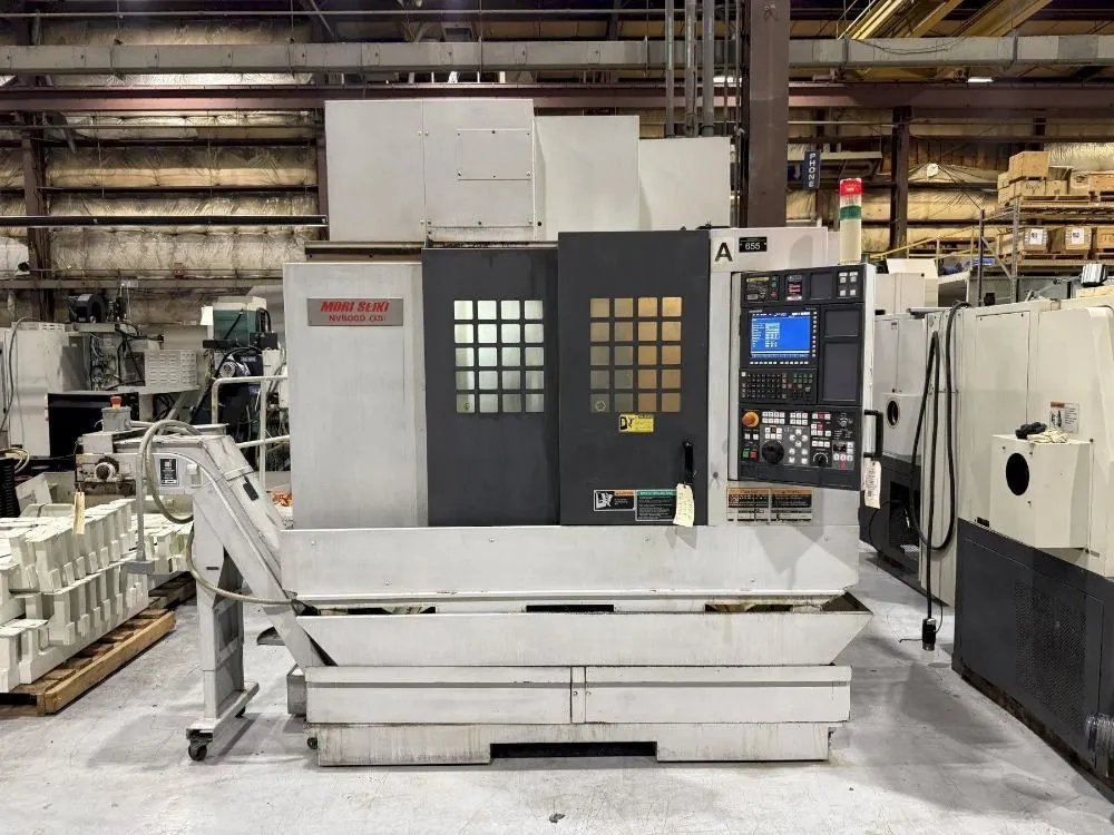 Used MORI SEIKI NV5000 Vertical Machining Centers Ohio US | HGR 24 #727395