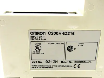 NEW OMRON C200H-ID216 INPUT MODULE C200HID216