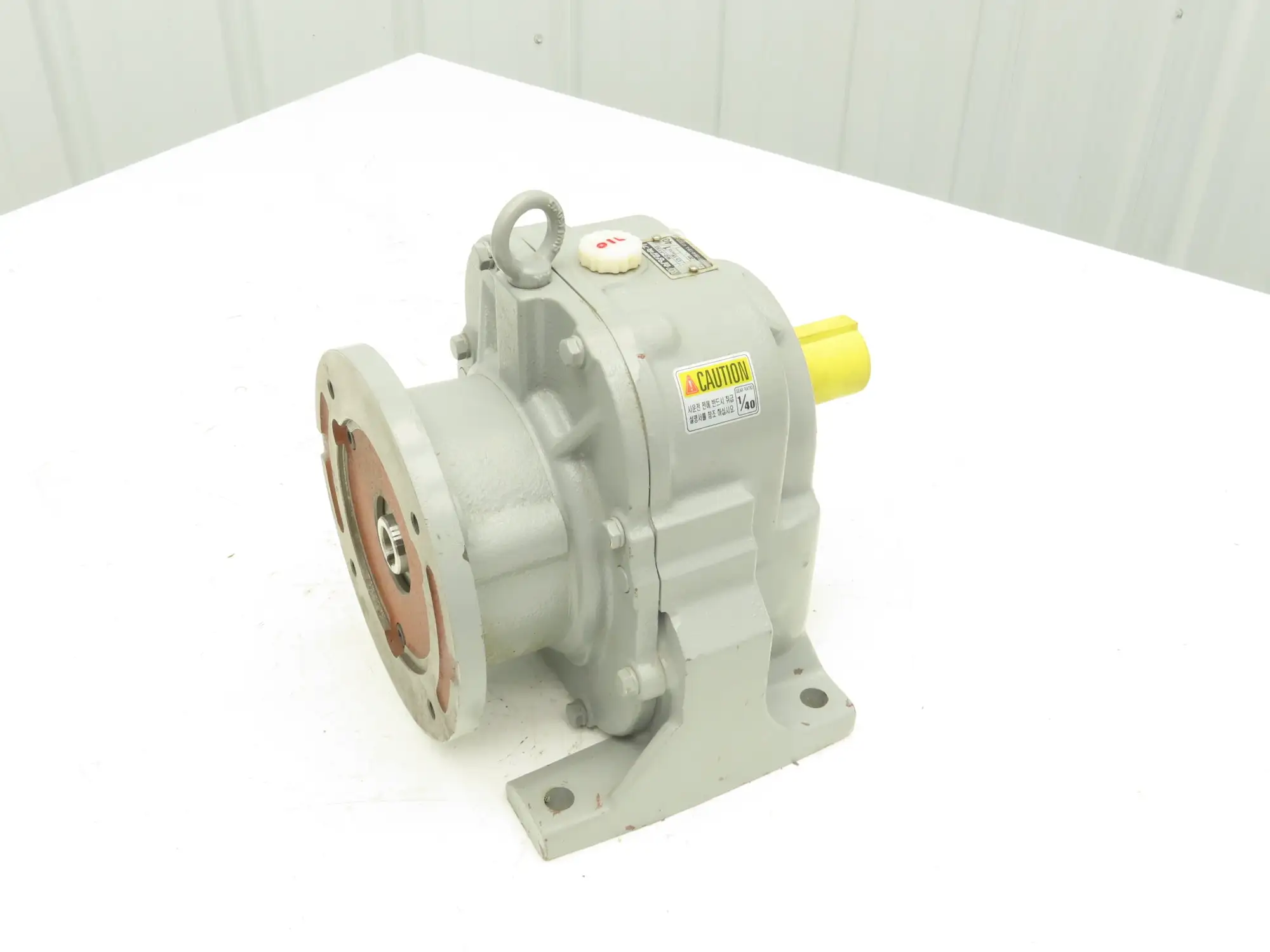Samyang MAX MG-F153 Gearbox 40:1 Reducer 45rpm .75kw Inline Parallel Shaft IEC80