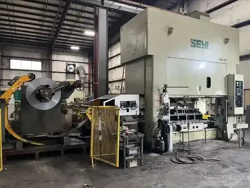 Used 2014 SEYI SM2-400 Straight Side Presses Illinois US | Perfection Global, LLC. #345653