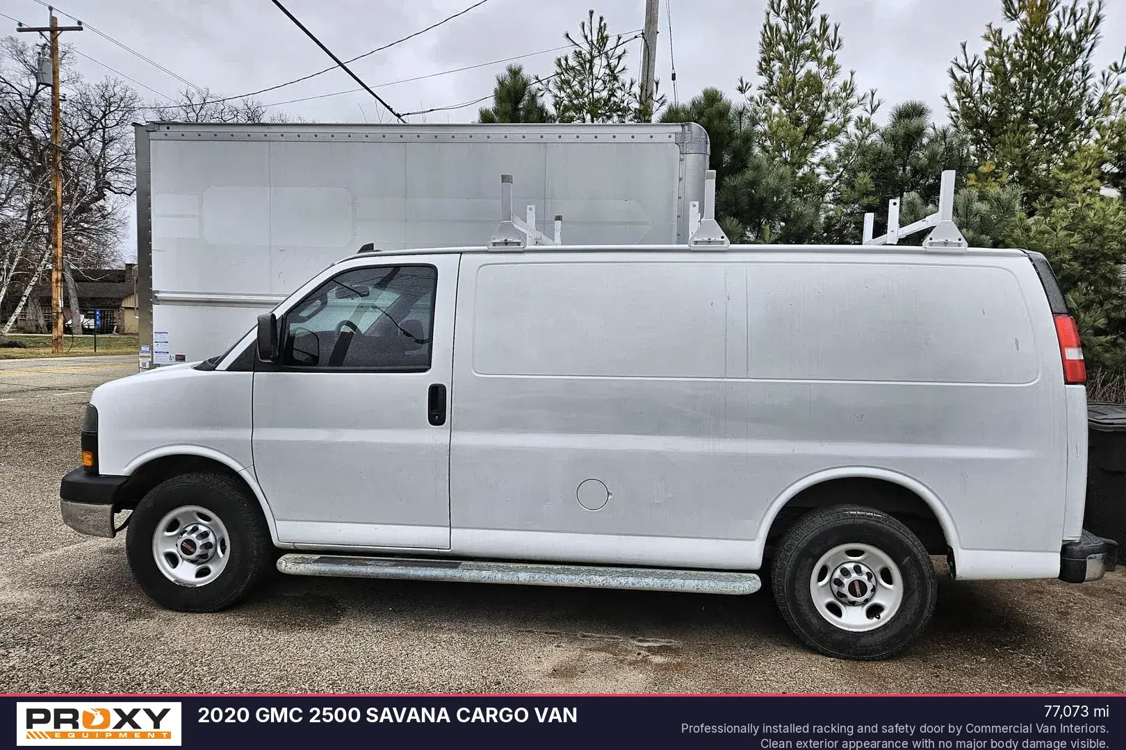 Used 2020 GMC 2500 SAVANA CARGO VAN Vans Wisconsin US | Proxy Equipment #1385060