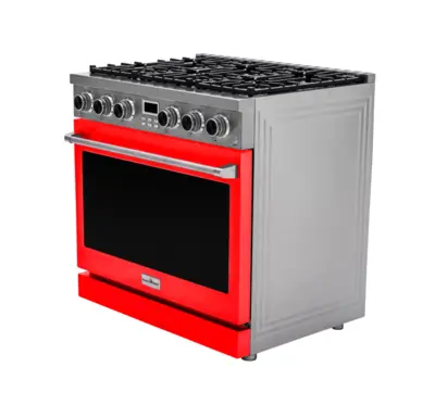Magic Chef 36" GAS RANGE + RED DOOR