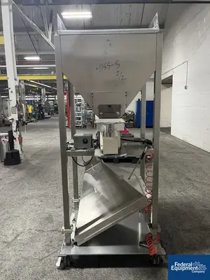 USED Ackley Ackley Cantilever Tablet Printer with Tablet Feeding System Eriez D30A.