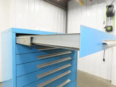Nu-Era Modular Tool Storage Cabinet 10 Drawer 45x28x61" Stanley Vidmar Lista