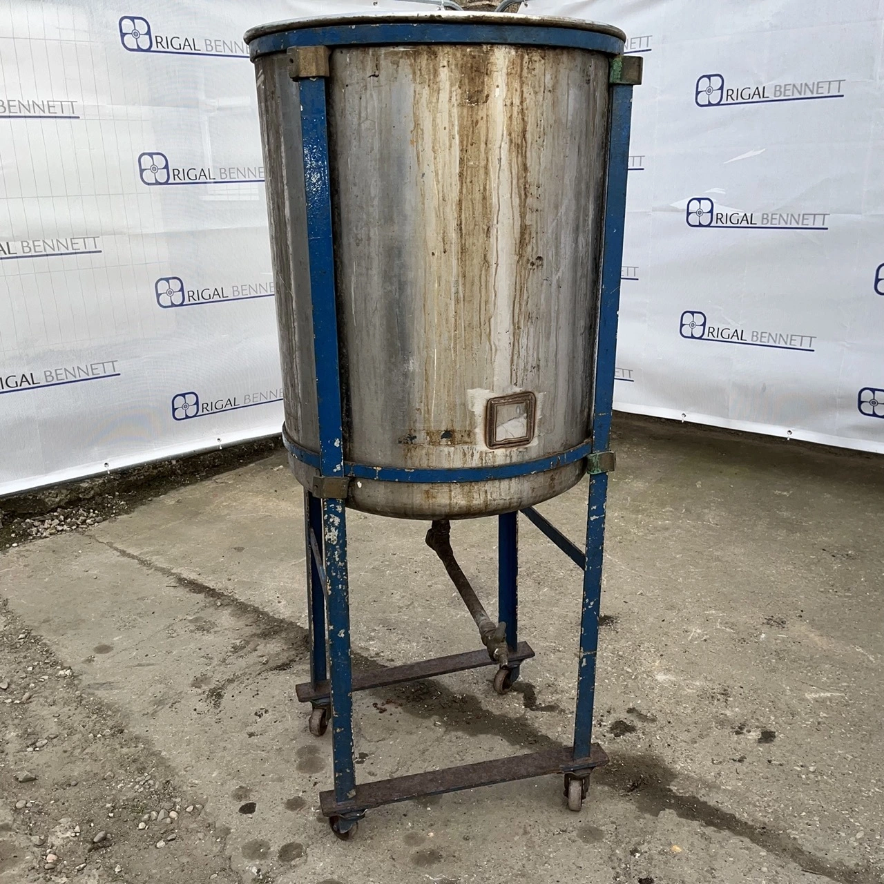 210L S/S Open Top Tank