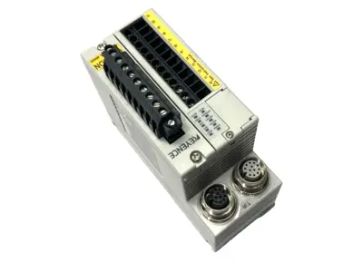 Used KEYENCE Safety Relay Terminal 24VDC BROKEN SCREW MOUNTS Relays & Switches Michigan US | Maverick Industrial Sales #1395618