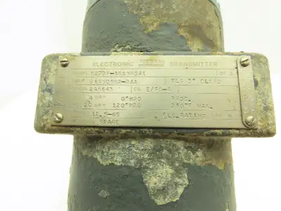 Foxboro 827DF-IS1NMSA1 Electronic Pressure Transmitter 0-120" H20 12.5-65VDC
