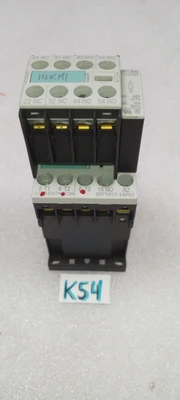 USED Siemens SIEMENS 3RT1017 -1AF01 Contactor+ 3RT1916-1CC00 Surge Suppressor