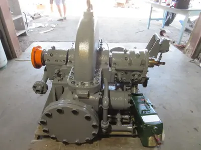 Westinghouse Steam Turbine w/ Woodward #PGPL-846jk governer, 955 RPM