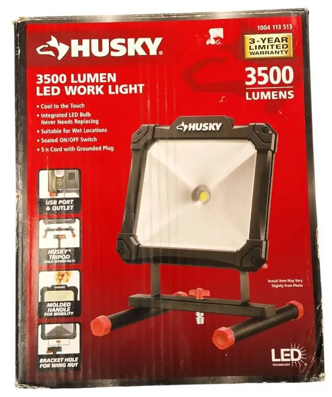 Husky | 3500lm LED Portable Work Light