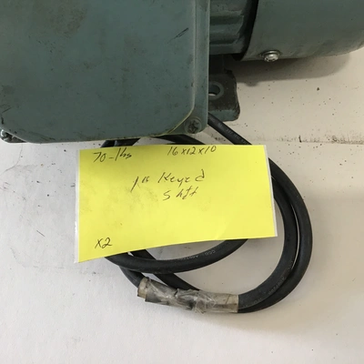 Siemens JB/T10391-2002 Three-Phase Asynchronous Motor 1″ Keyed Shaft 460V