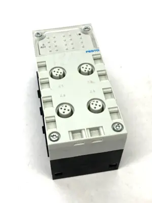 USED FESTO MANIFOLD BLOCK 195704 W/ CPX-GE-EV INTERLINK BLOCK